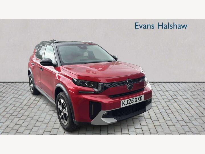 Citroen E-C3 ELECTRIC AIRCROSS HATCHBACK Standard Range 44kWh MAX Auto 5dr (7.4kW Charger)