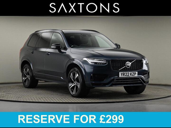 Volvo XC90 2.0h T8 Recharge 18.8kWh R-Design Auto 4WD Euro 6 (s/s) 5dr