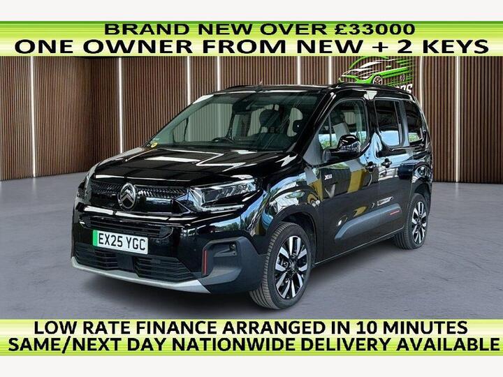 Citroen E-BERLINGO 52kWh MAX M Auto 5dr (11kW Charger)