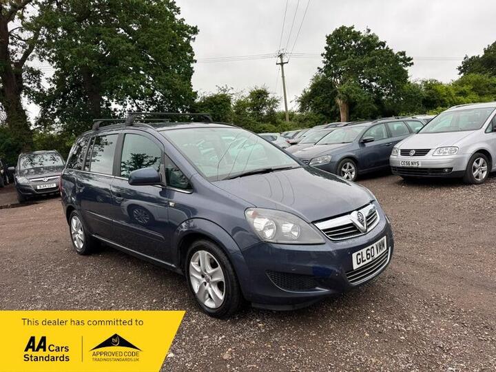 Vauxhall Zafira 1.7 CDTi EcoFLEX Exclusiv Euro 5 5dr Vauxhall Zafira 1.7 CDTi EcoFLEX Exclusiv Euro 5 5dr