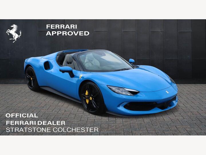 Ferrari 296 GTS 3.0T V6 7.45kWh Spider F1 DCT Euro 6 (s/s) 2dr