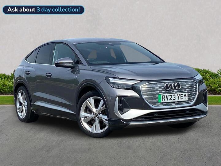 Audi Q4 40 S Line Sportback Auto 5dr 82kWh Audi Q4 40 S Line Sportback Auto 5dr 82kWh