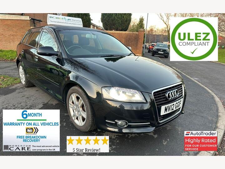 Audi A3 1.4 TFSI S Line Sportback 5dr Petrol S Tronic Euro 5 (s/s) (122 Ps)