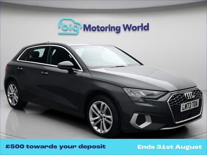 Audi A3 1.0 TFSI 30 Sport Sportback S Tronic Euro 6 (s/s) 5dr