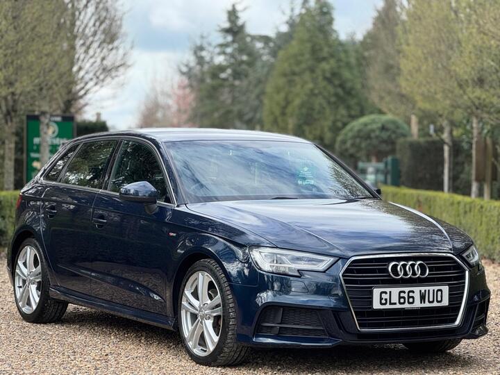 Audi A3 2.0 TDI S Line Sportback S Tronic Auto 6Spd Euro 6 (s/s) 5dr