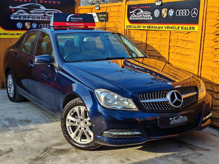 Mercedes-Benz C Class 1.6 C180 BlueEfficiency Executive SE G-Tronic+ Euro 5 (s/s) 4dr