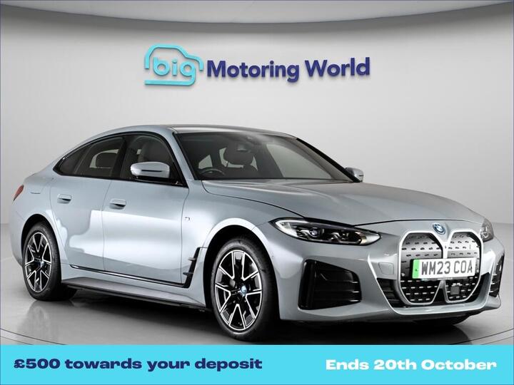 BMW I4 40 83.9kWh M Sport Gran Coupe Auto EDrive 5dr