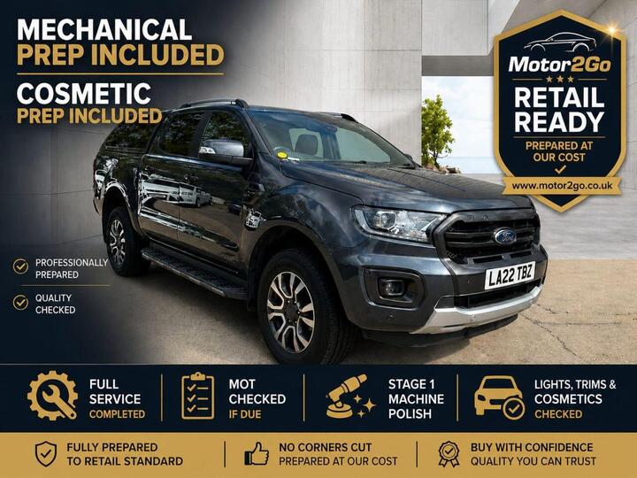 Ford RANGER 2.0 EcoBlue Wildtrak Auto 4WD Euro 6 (s/s) 4dr