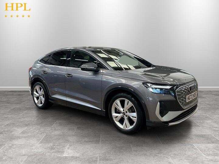 Audi Q4 E-TRON 50 S Line Sportback Auto Quattro 5dr 82kWh