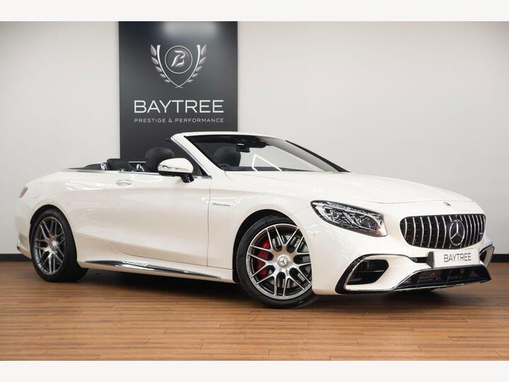 Mercedes-Benz S-CLASS 4.0 S63 V8 BiTurbo AMG Cabriolet SpdS MCT Euro 6 (s/s) 2dr