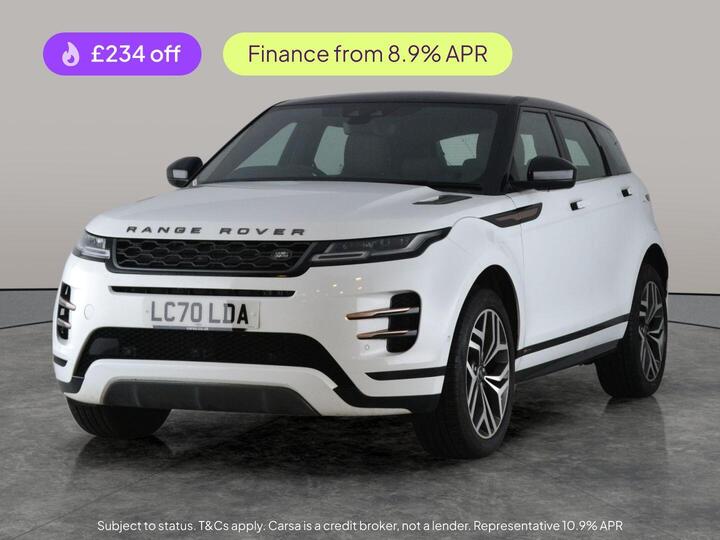 Land Rover Range Rover Evoque 1.5 P300e 12.2kWh R-Dynamic HSE Auto 4WD Euro 6 (s/s) 5dr