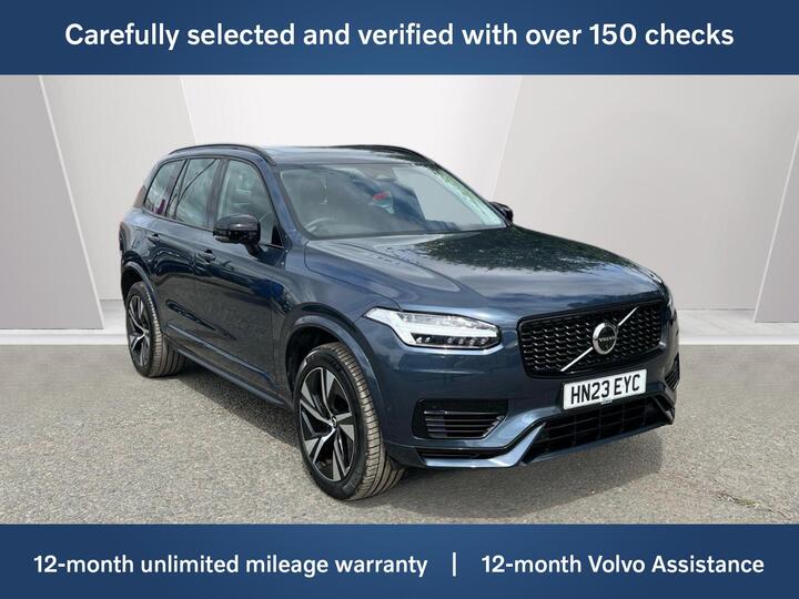 Volvo XC90 2.0h T8 Recharge 18.8kWh Plus Auto 4WD Euro 6 (s/s) 5dr