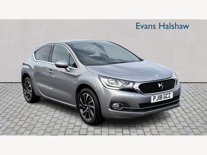 DS AUTOMOBILES DS 4 1.6 BlueHDi Elegance Euro 6 (s/s) 5dr DS AUTOMOBILES DS 4 1.6 BlueHDi Elegance Euro 6 (s/s) 5dr