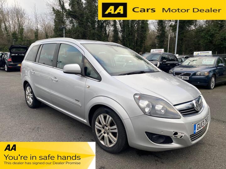 Vauxhall Zafira 1.7 CDTi EcoFLEX Design Euro 5 5dr (SNav)