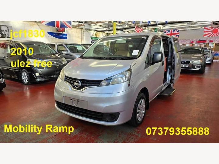 Nissan NV200 Mobility Acess Ramp Ulez Free Automatic