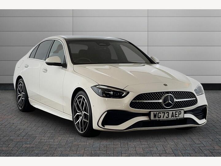 Mercedes-Benz C Class 2.0 C220dh MHEV AMG Line (Premium Plus) G-Tronic+ Euro 6 (s/s) 4dr