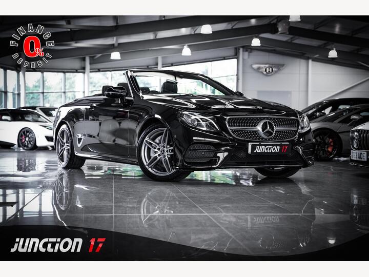 Mercedes-Benz E Class 2.0 E220d AMG Line Cabriolet G-Tronic+ Euro 6 (s/s) 2dr