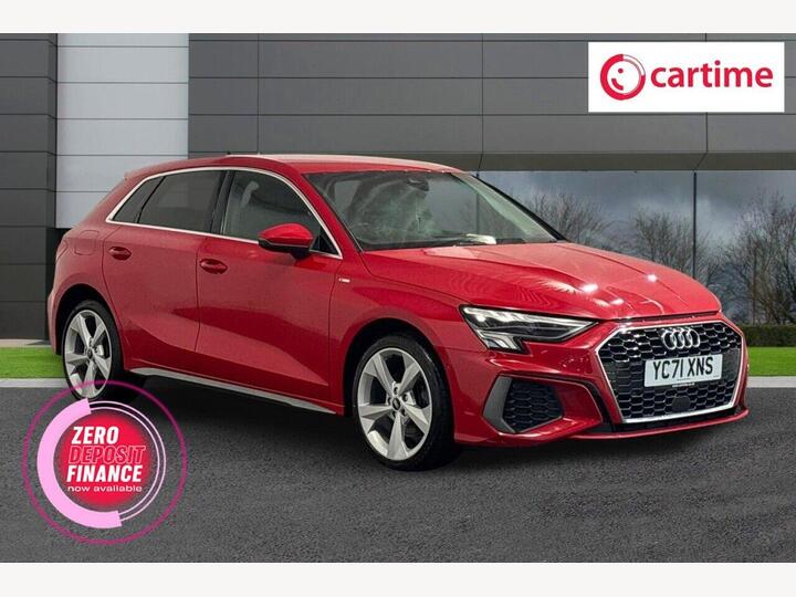 Audi A3 1.4 TFSIe 40 S Line Sportback S Tronic Euro 6 (s/s) 5dr 13kWh
