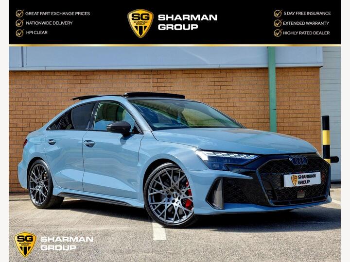 Audi RS3 2.5 TFSI Carbon Black S Tronic Quattro Euro 6 (s/s) 4dr
