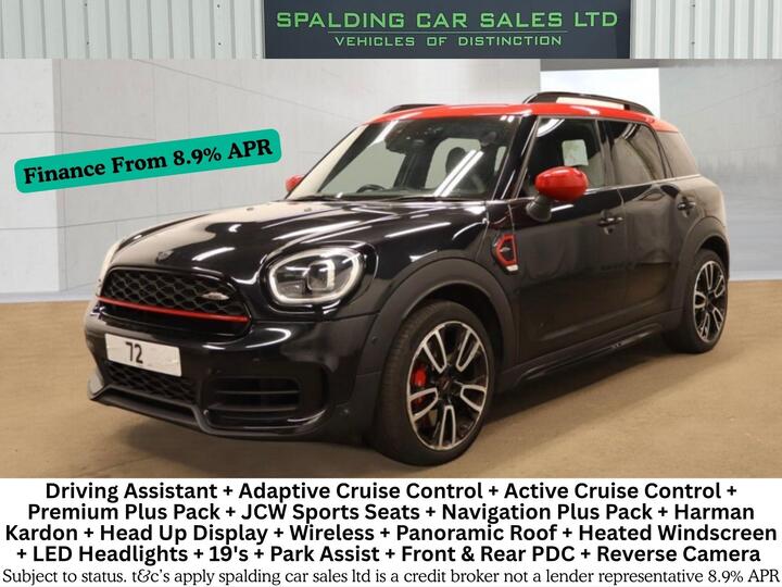 MINI Countryman 2.0 John Cooper Works Auto ALL4 Euro 6 (s/s) 5dr