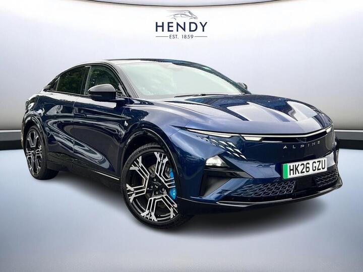 Alpine A390 89kWh GT Fastback Auto 4WD 5dr (11kW Charger)