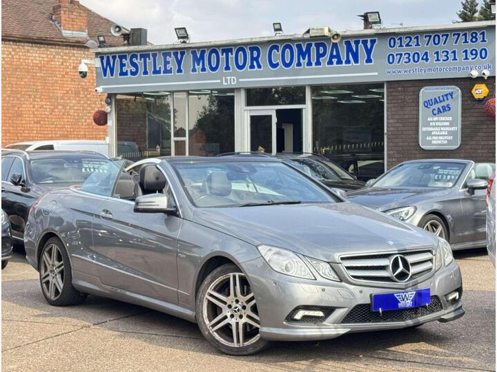 Mercedes-Benz E Class 2.1 E220 CDI BlueEfficiency Sport Cabriolet Tiptronic Euro 5 2dr