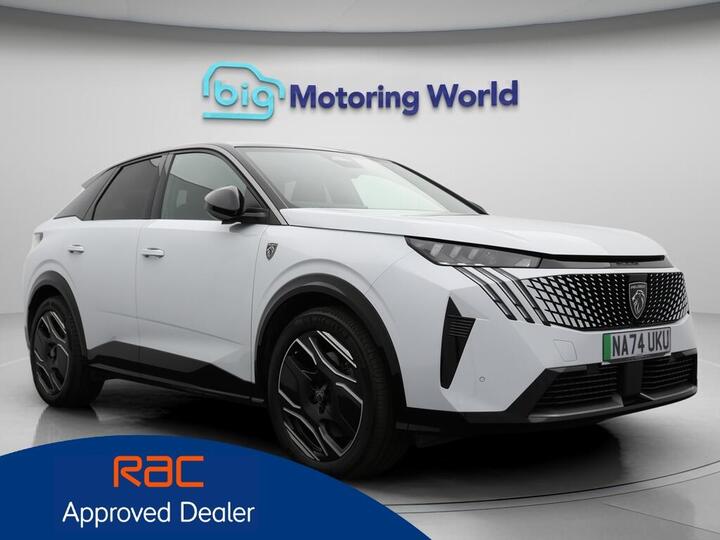 Peugeot E-3008 73kWh GT Auto 5dr