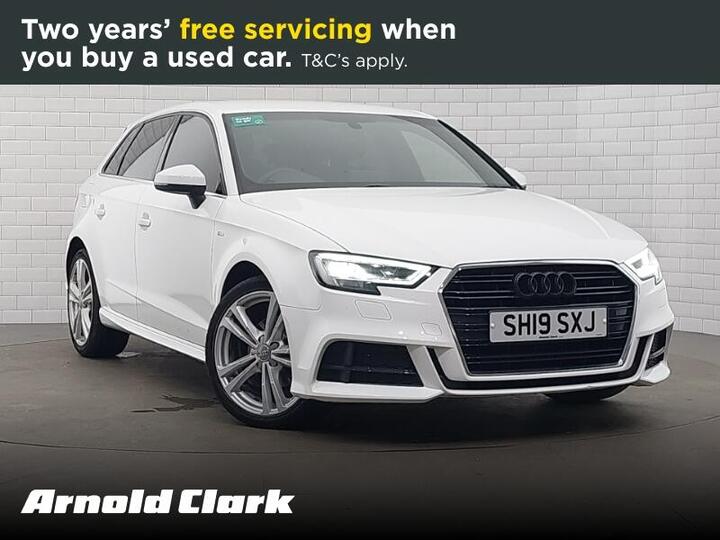 Audi A3 1.0 TFSI 30 S Line Sportback S Tronic Euro 6 (s/s) 5dr