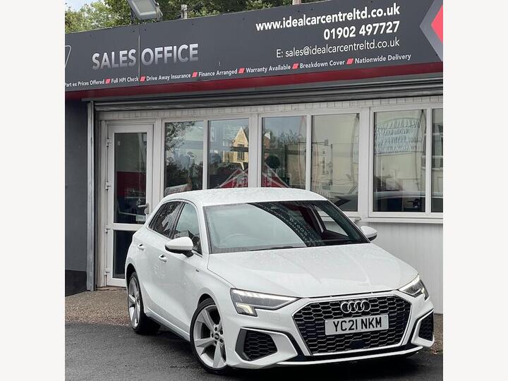 Audi A3 1.5 TFSI 35 S Line Sportback S Tronic Euro 6 (s/s) 5dr