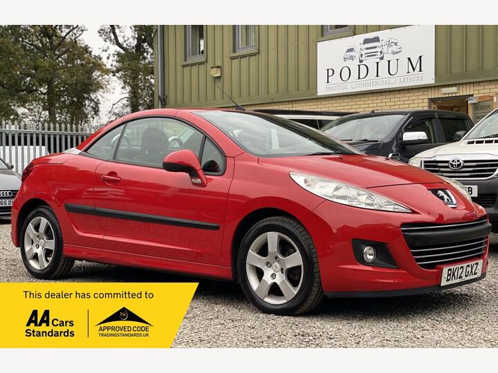Peugeot 207 CC 1.6 VTi Active Euro 5 2dr Peugeot 207 CC 1.6 VTi Active Euro 5 2dr