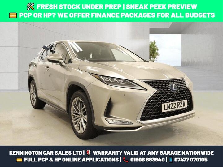 Lexus RX 3.5 450h V6 Takumi E-CVT 4WD Euro 6 (s/s) 5dr