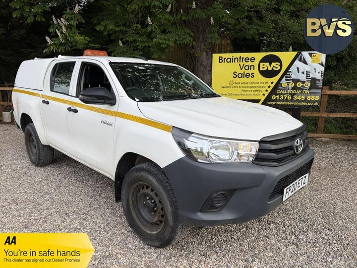 Toyota HI-LUX 2.4 D-4D Active 4WD Euro 6 4dr (3.5t)