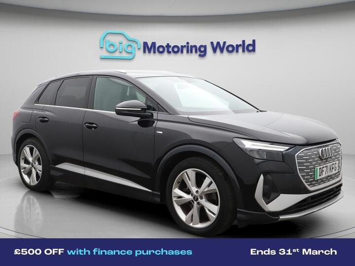Audi Q4 E-tron 35 S Line Auto 5dr 55kWh