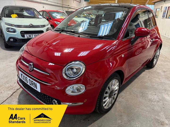 Fiat 500 0.9 TwinAir Lounge Euro 6 (s/s) 3dr