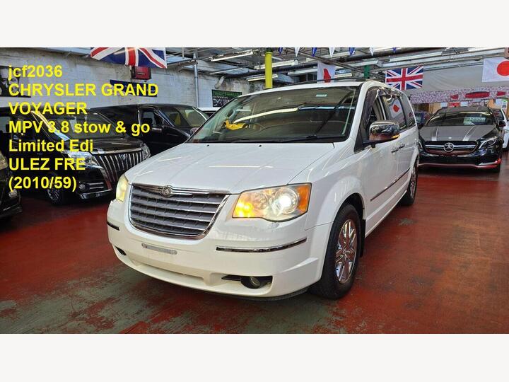 Chrysler Grand Voyager 3.8 Stow & Go Limited Leather ULEZ FRE Chrysler Grand Voyager 3.8 Stow & Go Limited Leather ULEZ FRE