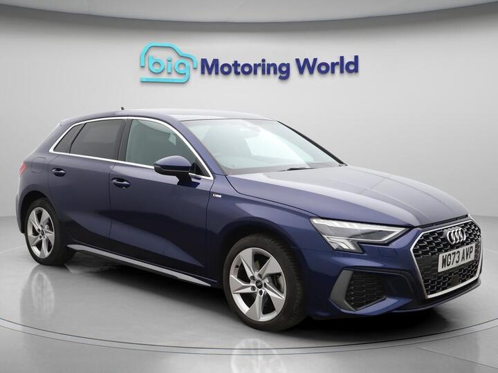 Audi A3 1.4 TFSIe 40 S Line Sportback S Tronic Euro 6 (s/s) 5dr 13kWh