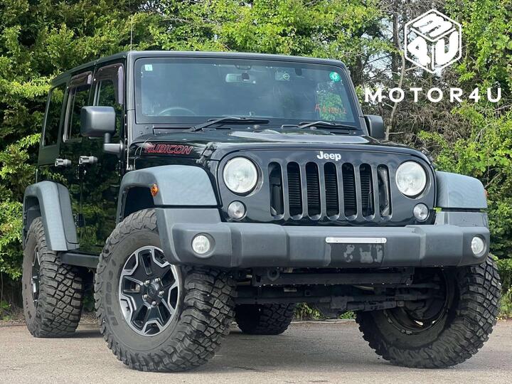 Jeep JEEP WRANGLER UNLIMITED 3.6 V6 Rubicon Auto 4WD Euro 6 4dr Jeep JEEP WRANGLER UNLIMITED 3.6 V6 Rubicon Auto 4WD Euro 6 4dr