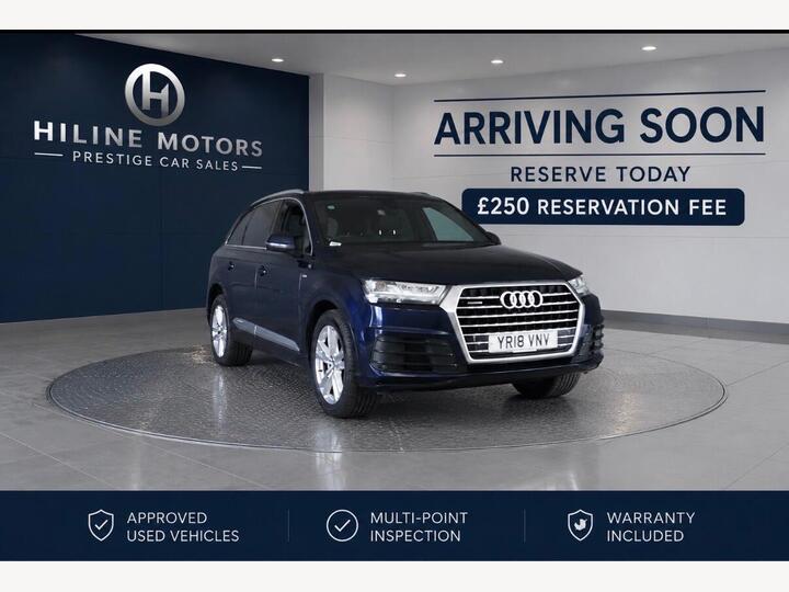 Audi Q7 3.0 TDI V6 S Line Tiptronic Quattro Euro 6 (s/s) 5dr