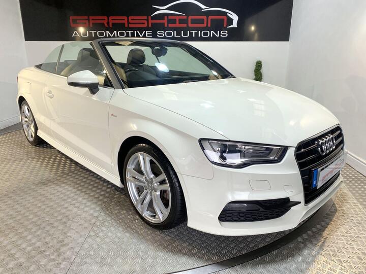 Audi A3 Cabriolet 1.6 TDI S Line Euro 6 (s/s) 2dr