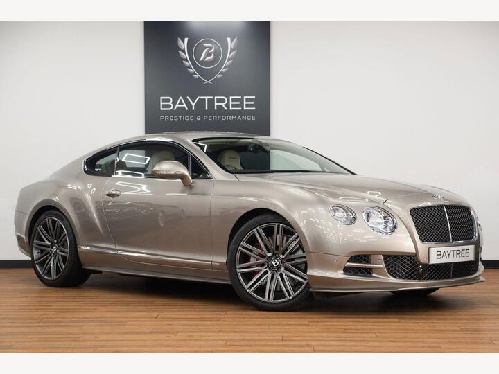 Bentley CONTINENTAL 6.0 W12 GT Speed Auto 4WD Euro 5 2dr