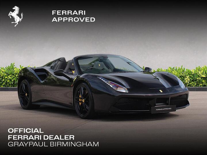 Ferrari 488 3.9T V8 Spider F1 DCT Euro 6 (s/s) 2dr
