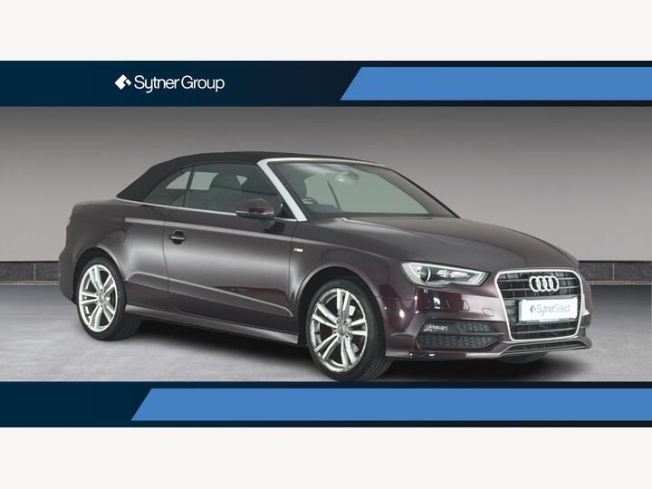 Audi A3 Cabriolet 1.4 TFSI CoD S Line S Tronic Euro 6 (s/s) 2dr