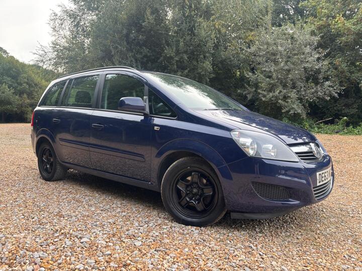 Vauxhall Zafira 1.6 16V Exclusiv Euro 5 5dr