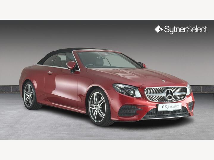 Mercedes-Benz E Class 2.0 E300 AMG Line Cabriolet G-Tronic+ Euro 6 (s/s) 2dr