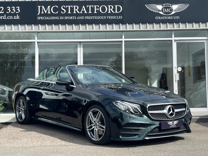 Mercedes-Benz E CLASS 2.0 E220d AMG Line (Premium) Cabriolet G-Tronic+ Euro 6 (s/s) 2dr