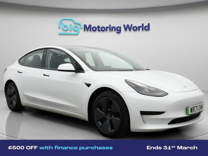 Tesla Model 3 Standard Range Plus Auto RWD 4dr