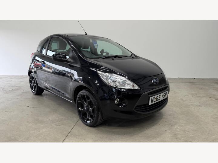 Ford Ka 1.2 Zetec Black Edition Euro 6 (s/s) 3dr