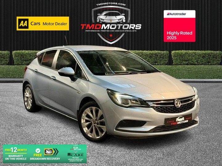 Vauxhall Astra 1.0i Turbo EcoFLEX Design Euro 6 (s/s) 5dr Vauxhall Astra 1.0i Turbo EcoFLEX Design Euro 6 (s/s) 5dr