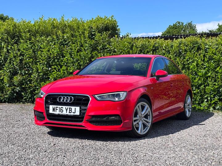 Audi A3 1.4 TFSI CoD S Line S Tronic Euro 6 (s/s) 4dr (Nav)