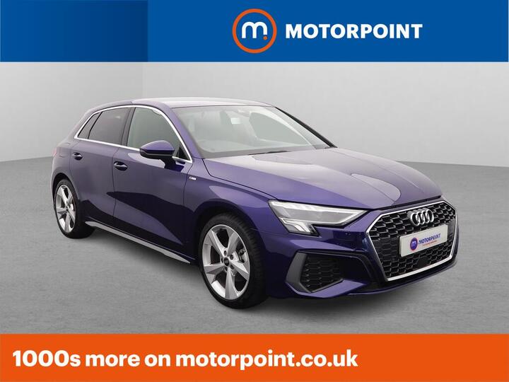 Audi A3 1.0 TFSI 30 S Line Sportback Euro 6 (s/s) 5dr